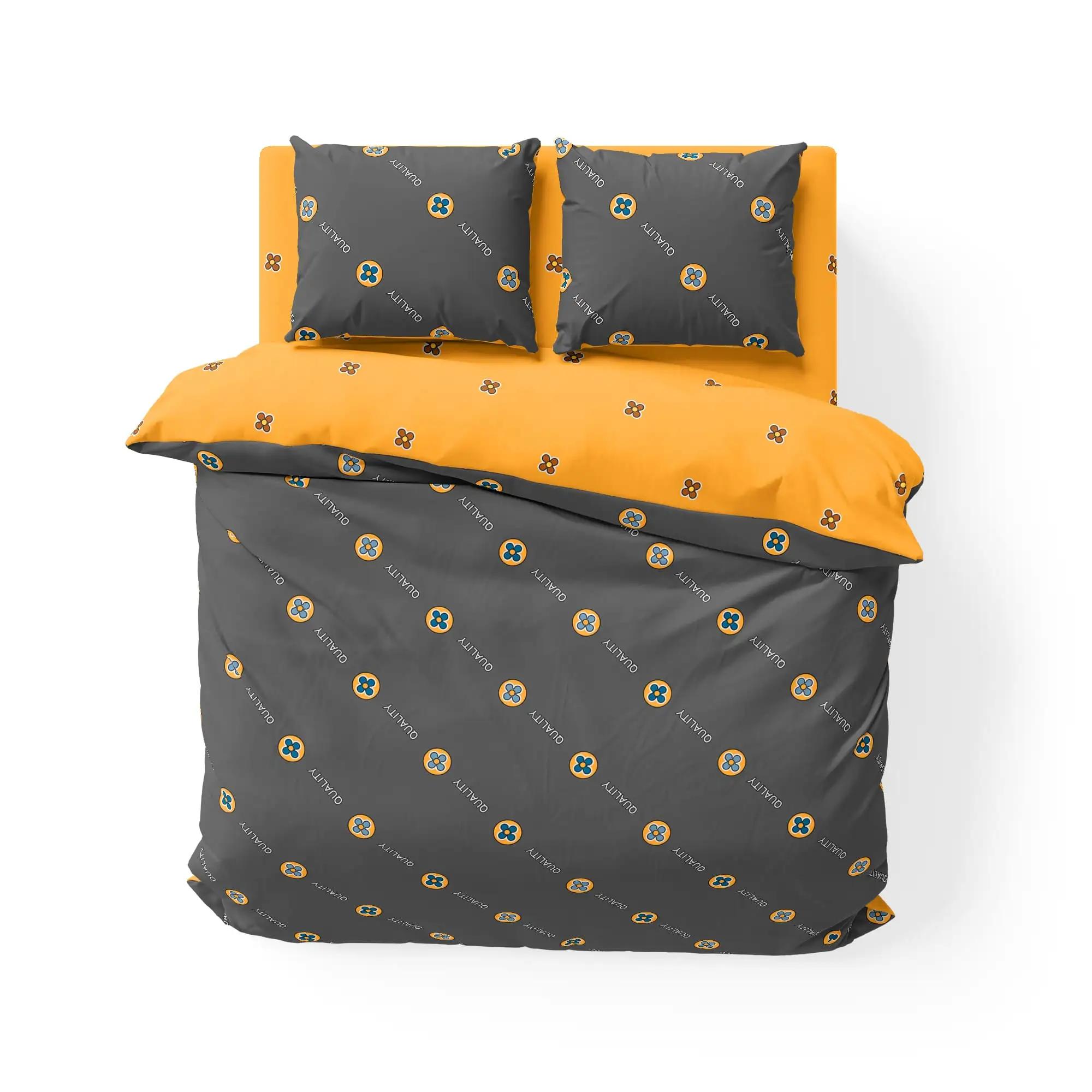 Комплект постільної білизни ТЕП "Soft dreams" Grey and Orange