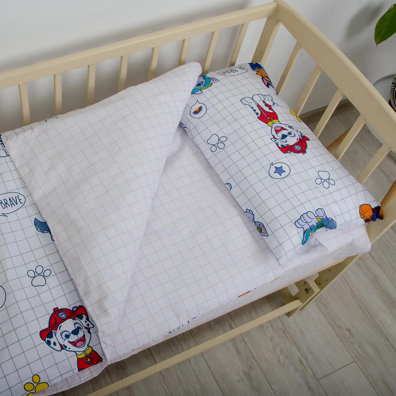 Постільна білизна "ТЕПІК" 1-3 роки Друзі цуценята, дитяча - Фото 5