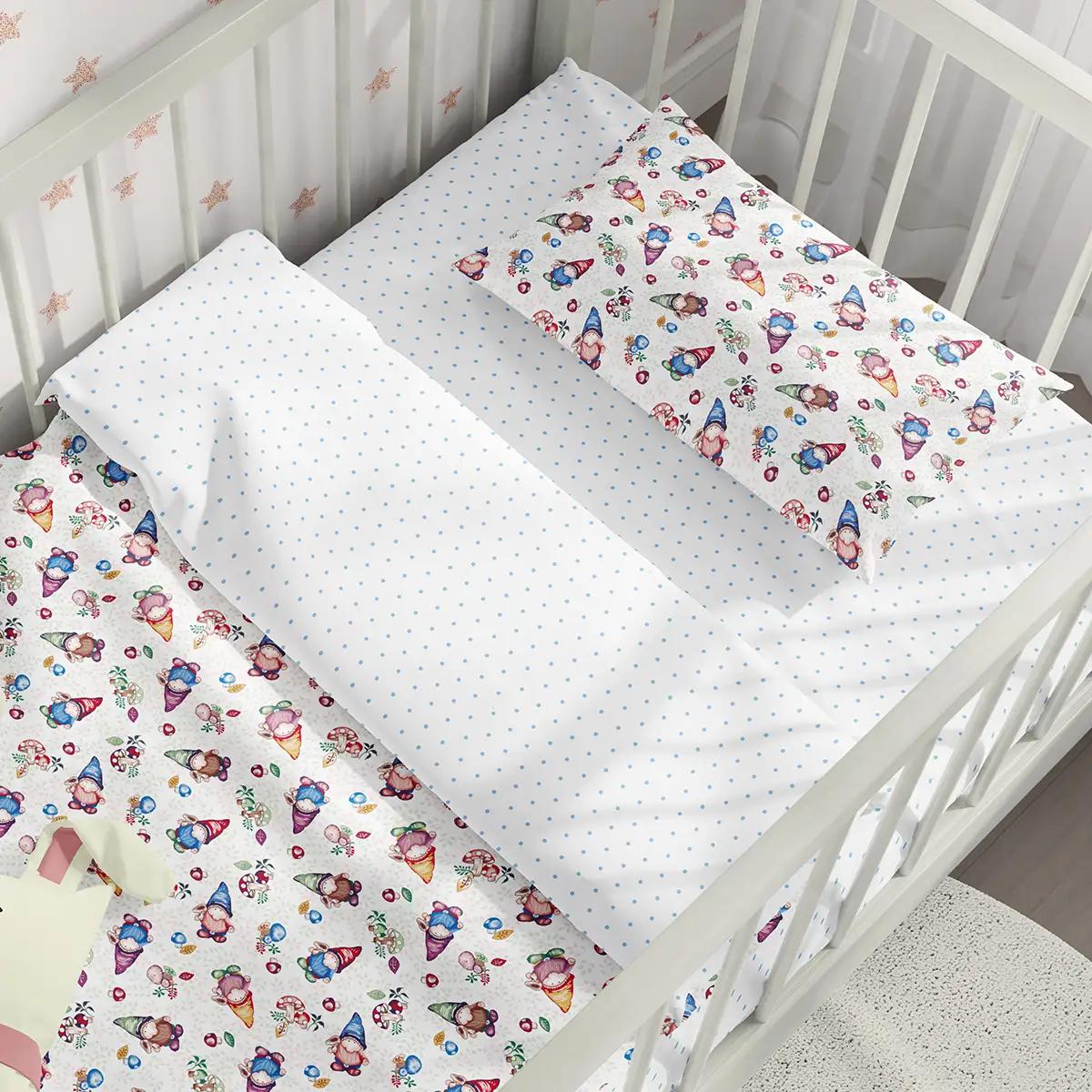 Постільна білизна "ТЕПІК" 1-3 роки Пригоди гномів