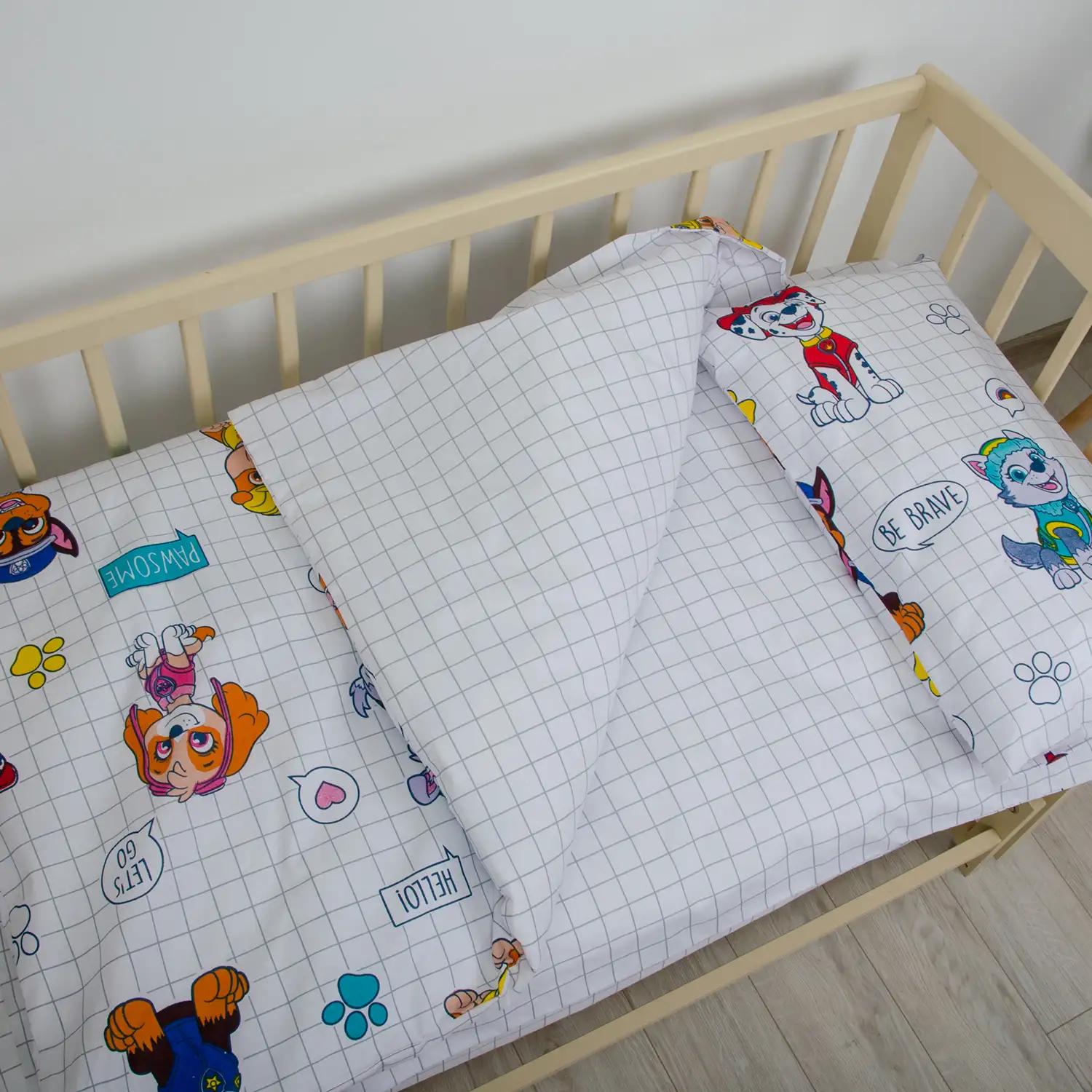 Постельное белье"ТЕПИК" 1-3 года Щенки спасатели, детская - Фото 2