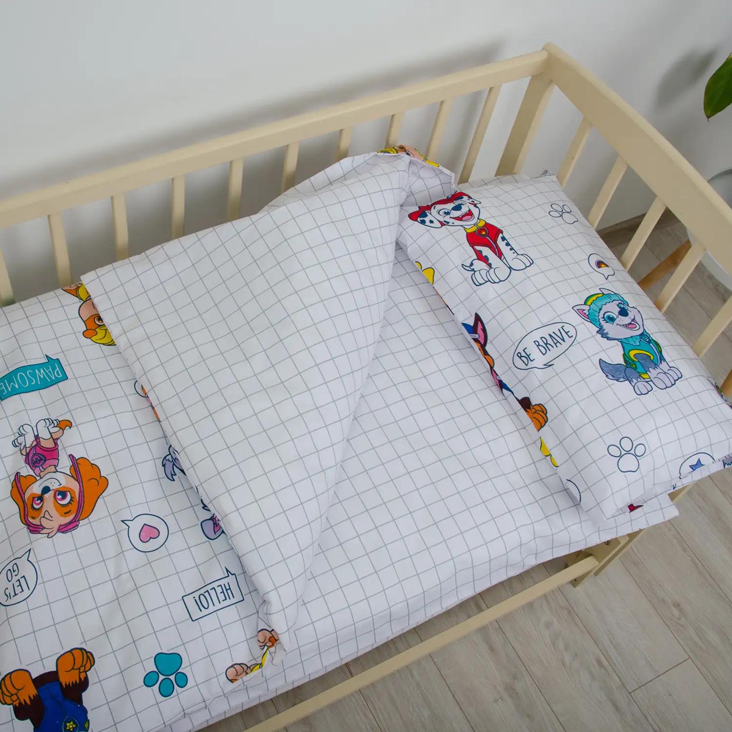 Постельное белье"ТЕПИК" 1-3 года Щенки спасатели, детская - Фото 4