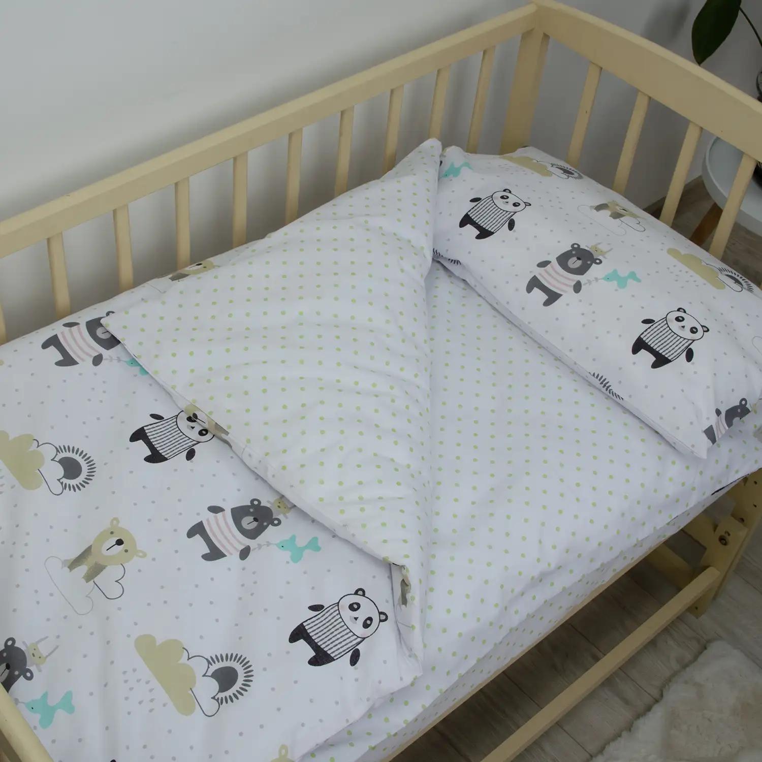 Постільна білизна "ТЕПІК" 1-3 роки Ведмежатка, дитяча - Фото 2