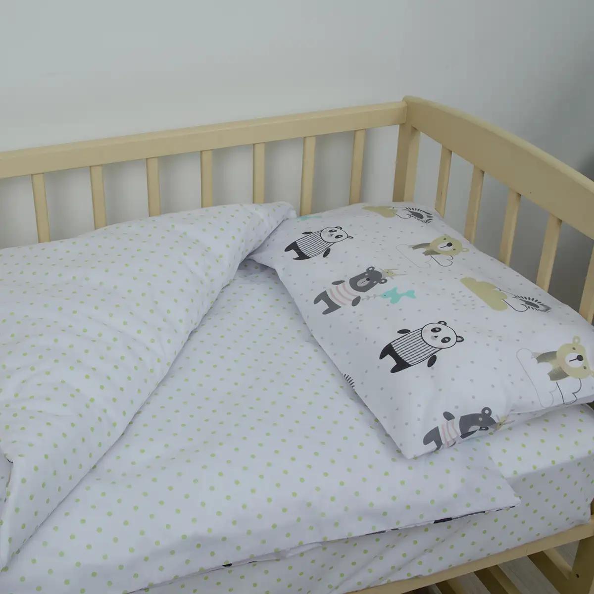 Постільна білизна "ТЕПІК" 1-3 роки Ведмежатка, дитяча - Фото 5