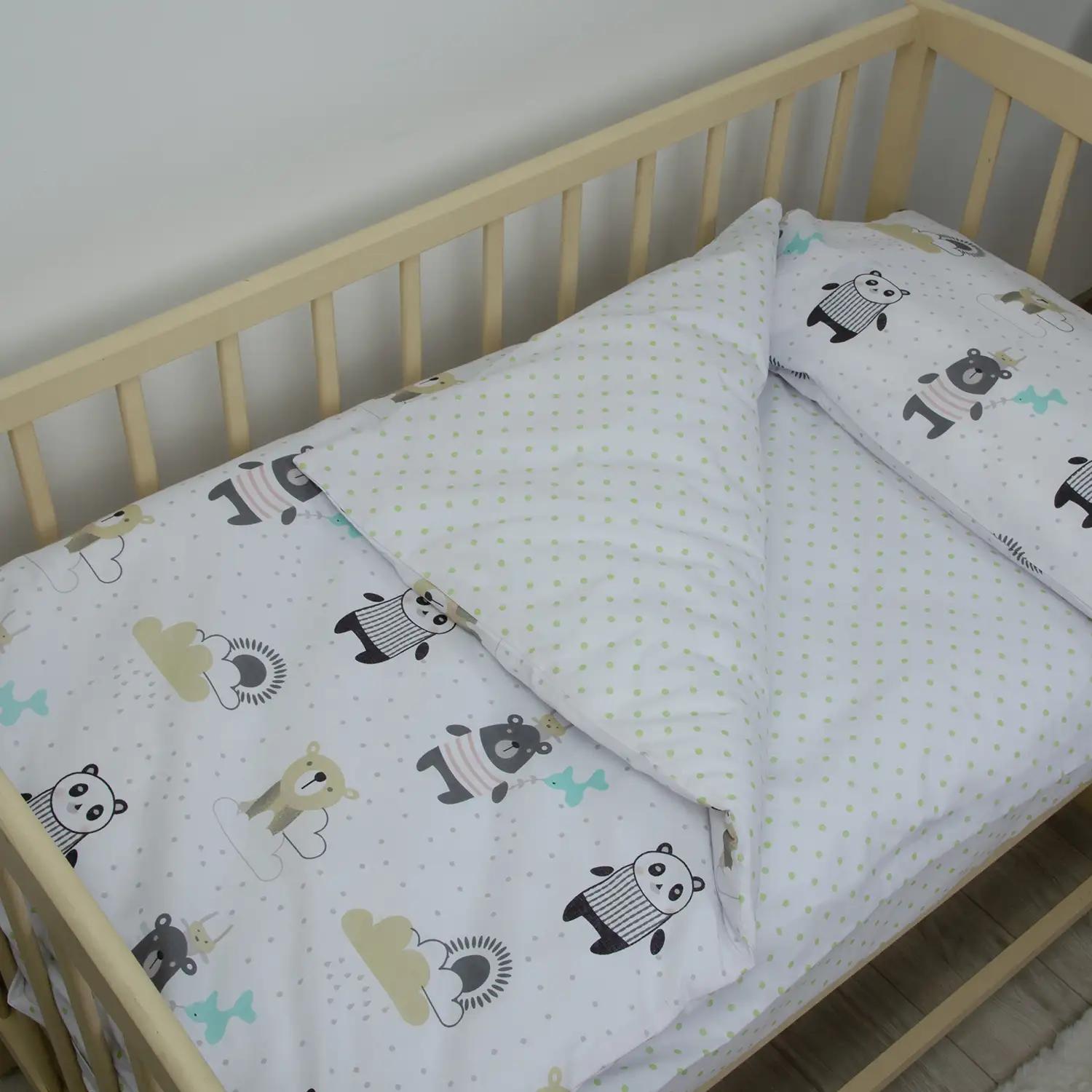 Постільна білизна "ТЕПІК" 1-3 роки Ведмежатка, дитяча - Фото 6