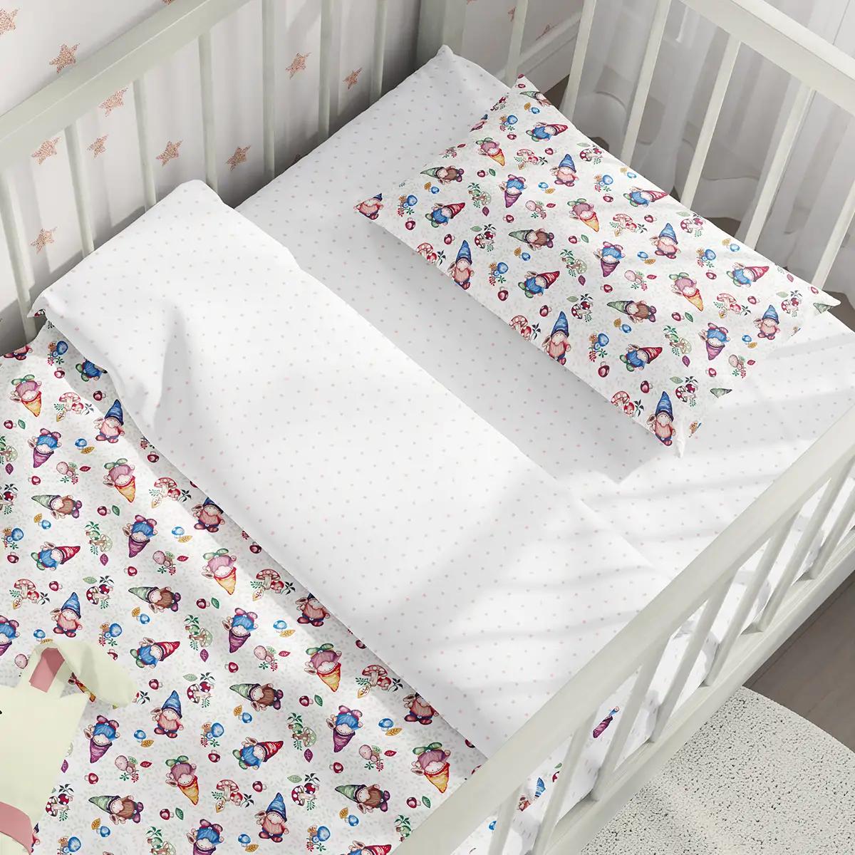 Постільна білизна "ТЕПІК" 1-3 роки Веселі гноми