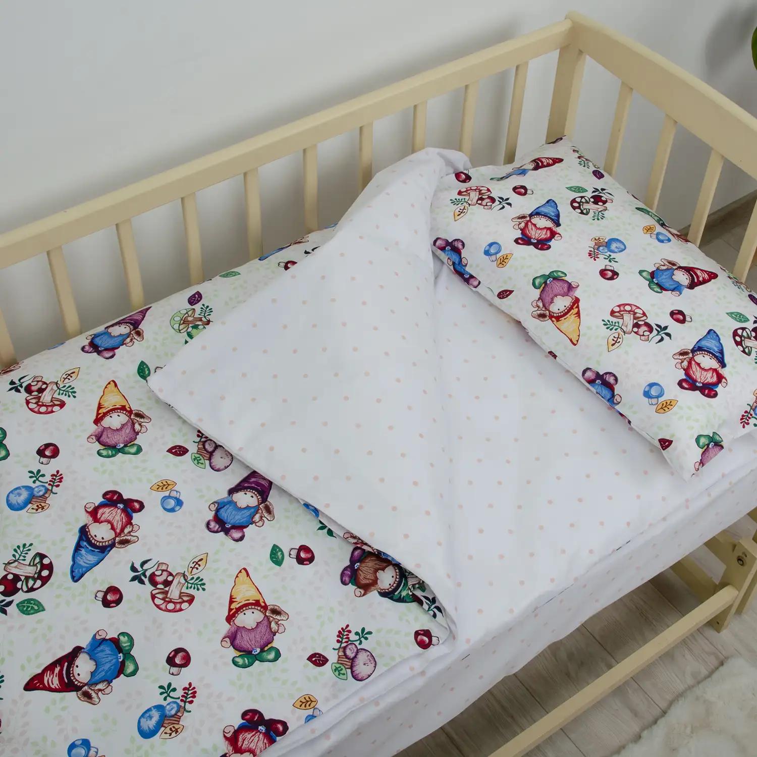 Bedding Sets "TEPIK" age: 1-3 years Veseli gnomi, baby - Photo 2
