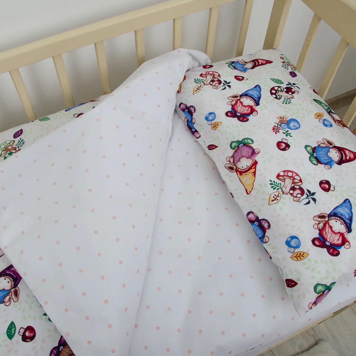 Bedding Sets "TEPIK" age: 1-3 years Veseli gnomi, baby - Photo 4