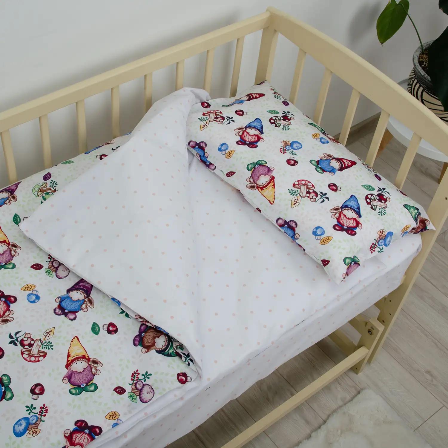Bedding Sets "TEPIK" age: 1-3 years Veseli gnomi, baby - Photo 5