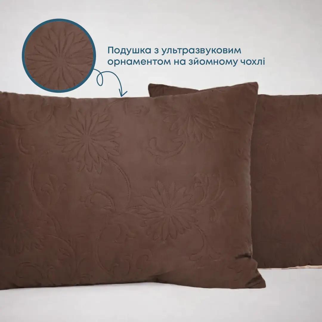 Подушка FRIENDLY "SLEEPCOVER LIGHT" Коричнева