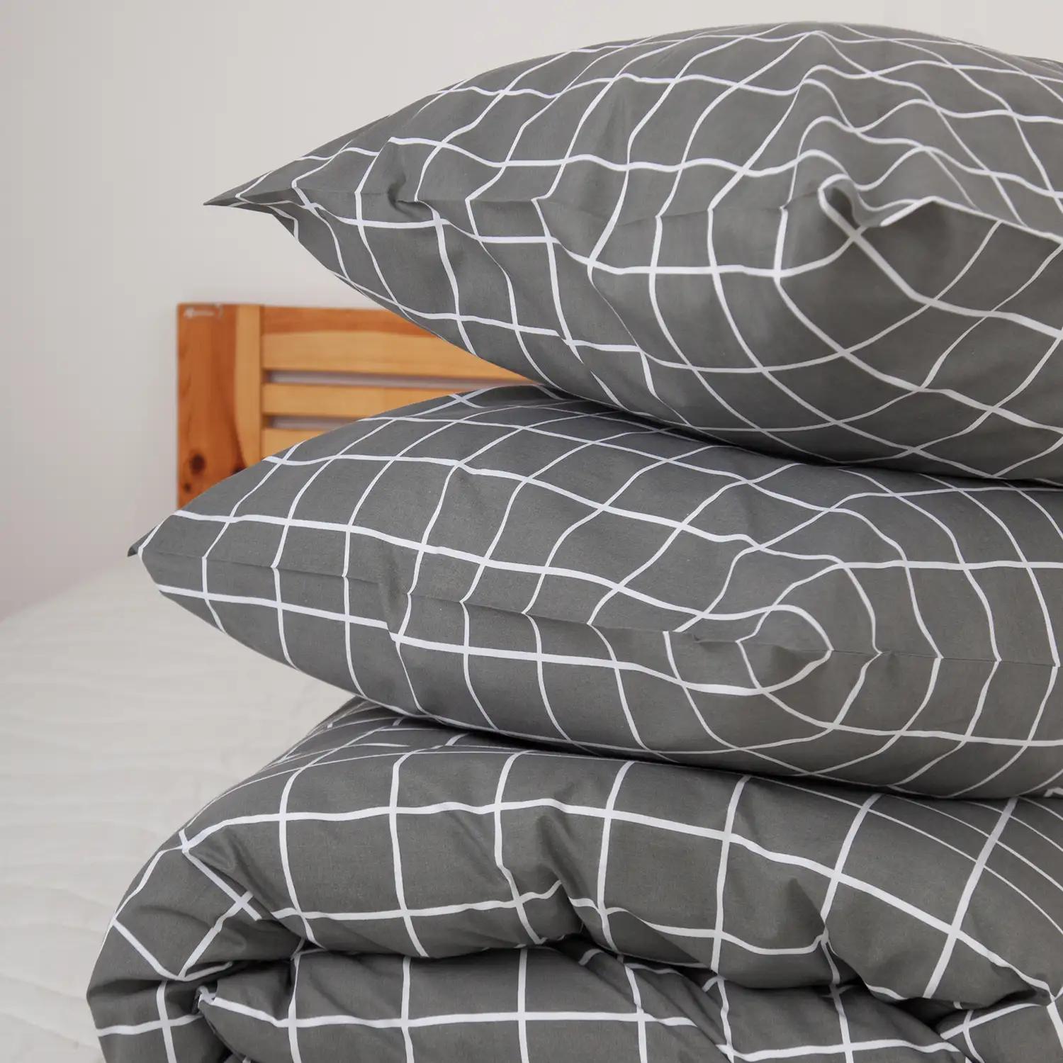 Постільна білизна ТЕП "Happy Sleep Duo" Check, євро - Фото 4