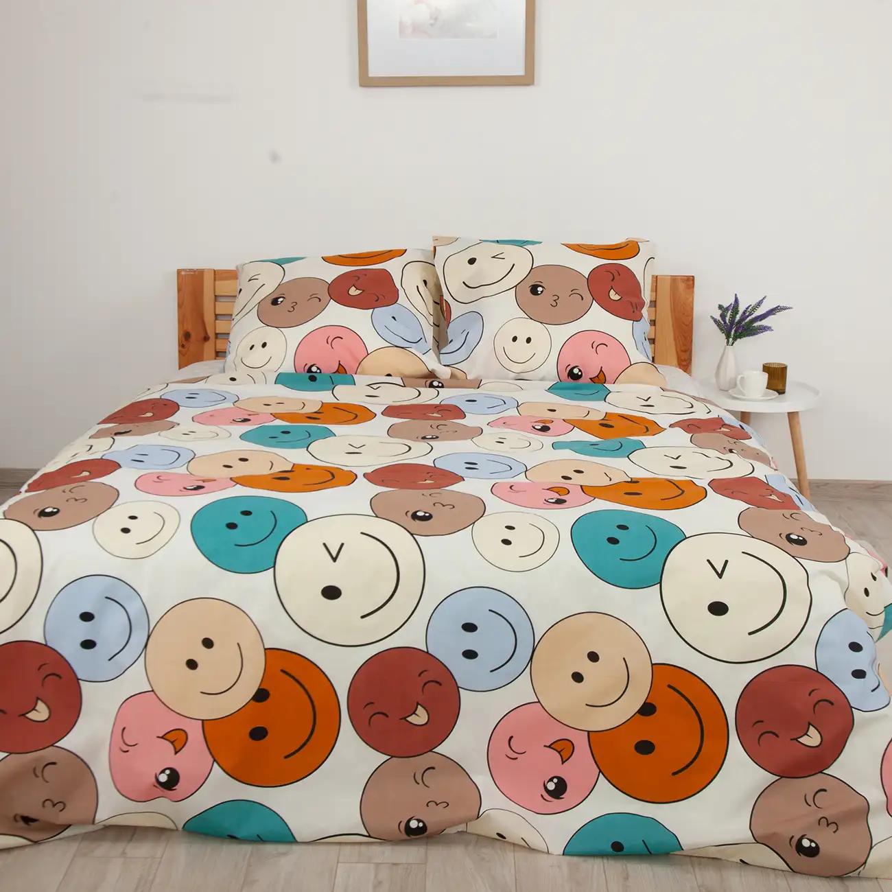 Постельное белье ТЕП "Happy Sleep Duo" Emojical, полуторное - Фото 2