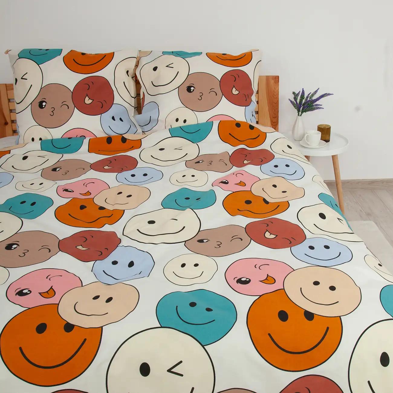 Постельное белье ТЕП "Happy Sleep Duo" Emojical, полуторное - Фото 4