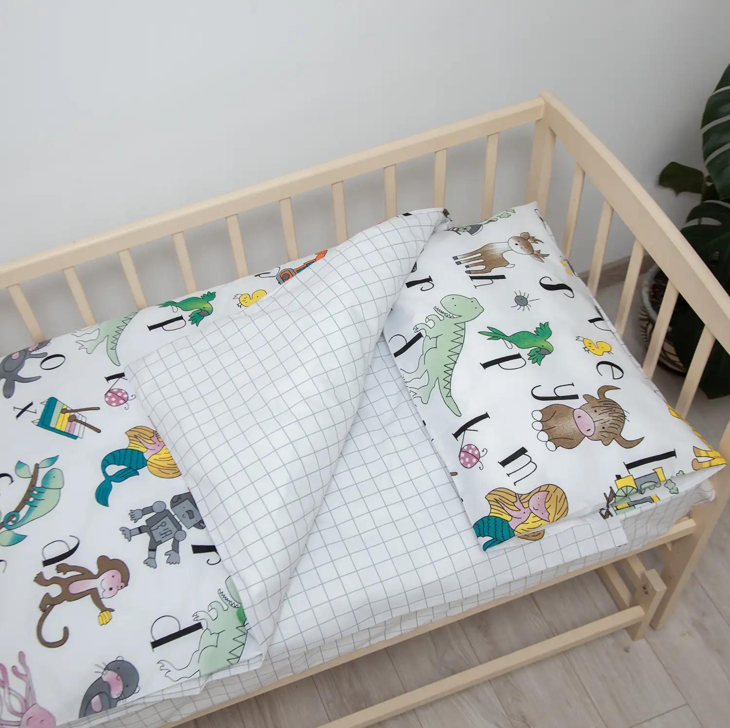 Постільна білизна "ТЕПІК" 1-3 роки Алфавіт, дитяча - Фото 6