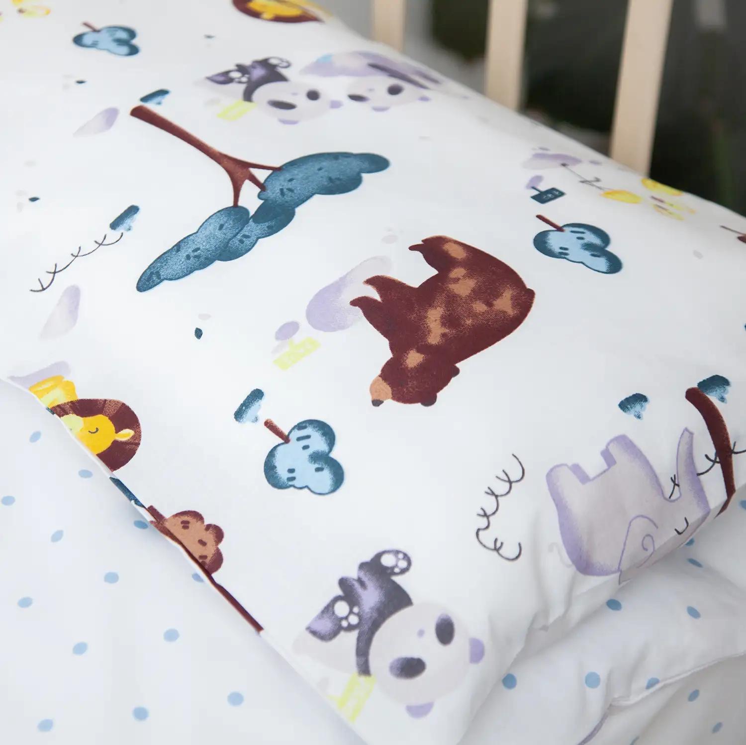 Постільна білизна "ТЕПІК" 1-3 роки Зоопарк, дитяча - Фото 5