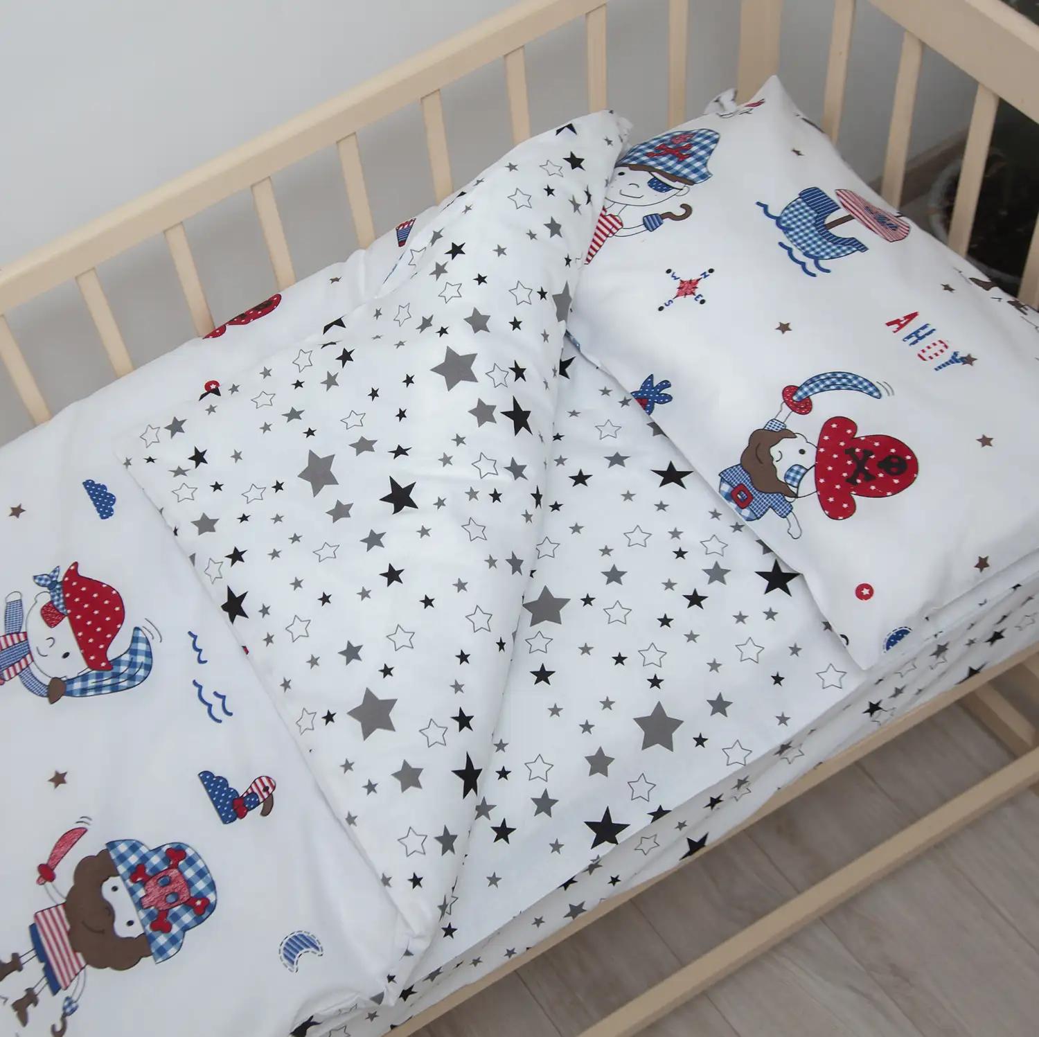 Bedding Sets "TEPIK" age: 1-3 years Veseli pirati, baby - Photo 2