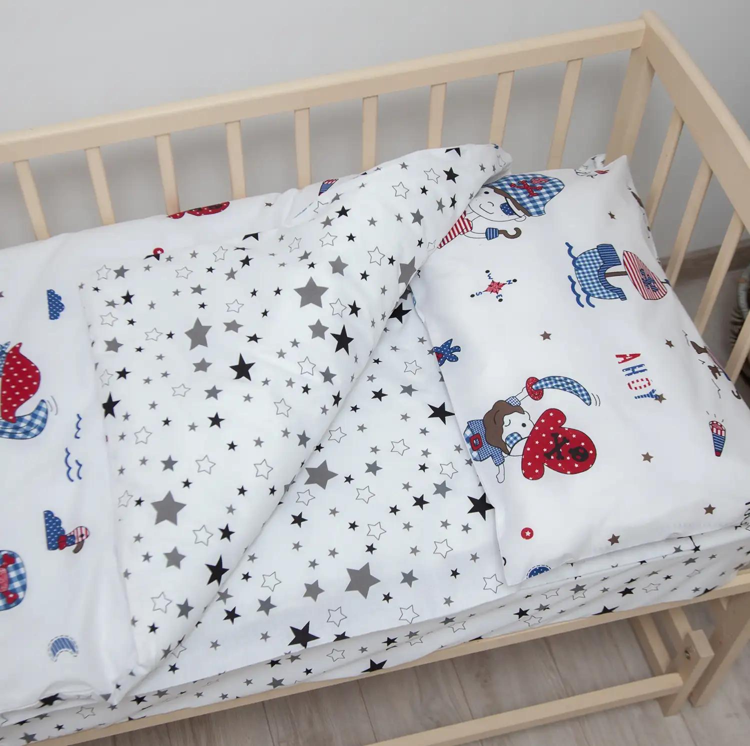 Bedding Sets "TEPIK" age: 1-3 years Veseli pirati, baby - Photo 3