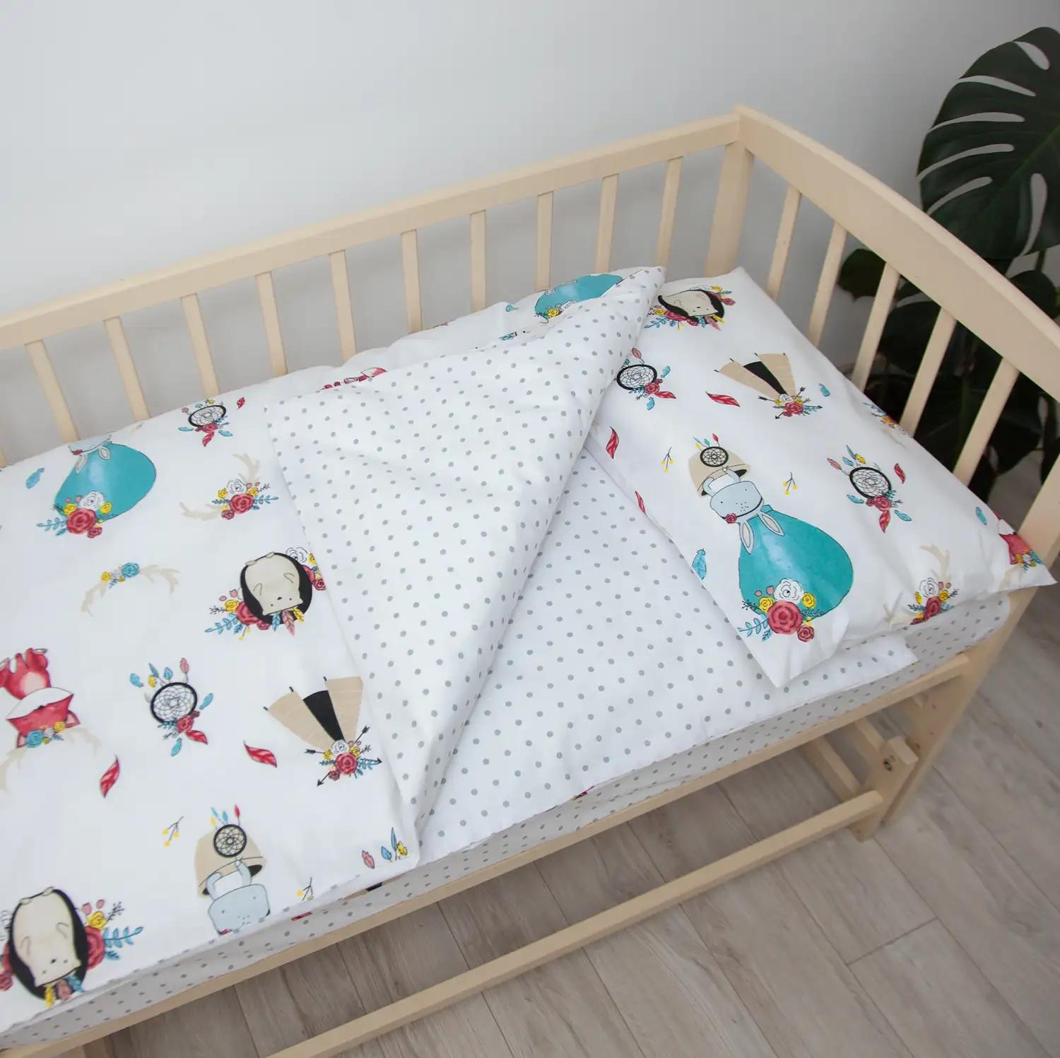 Bedding Sets "TEPIK" age: 1-3 years Lisovi zviryatka, baby - Photo 3