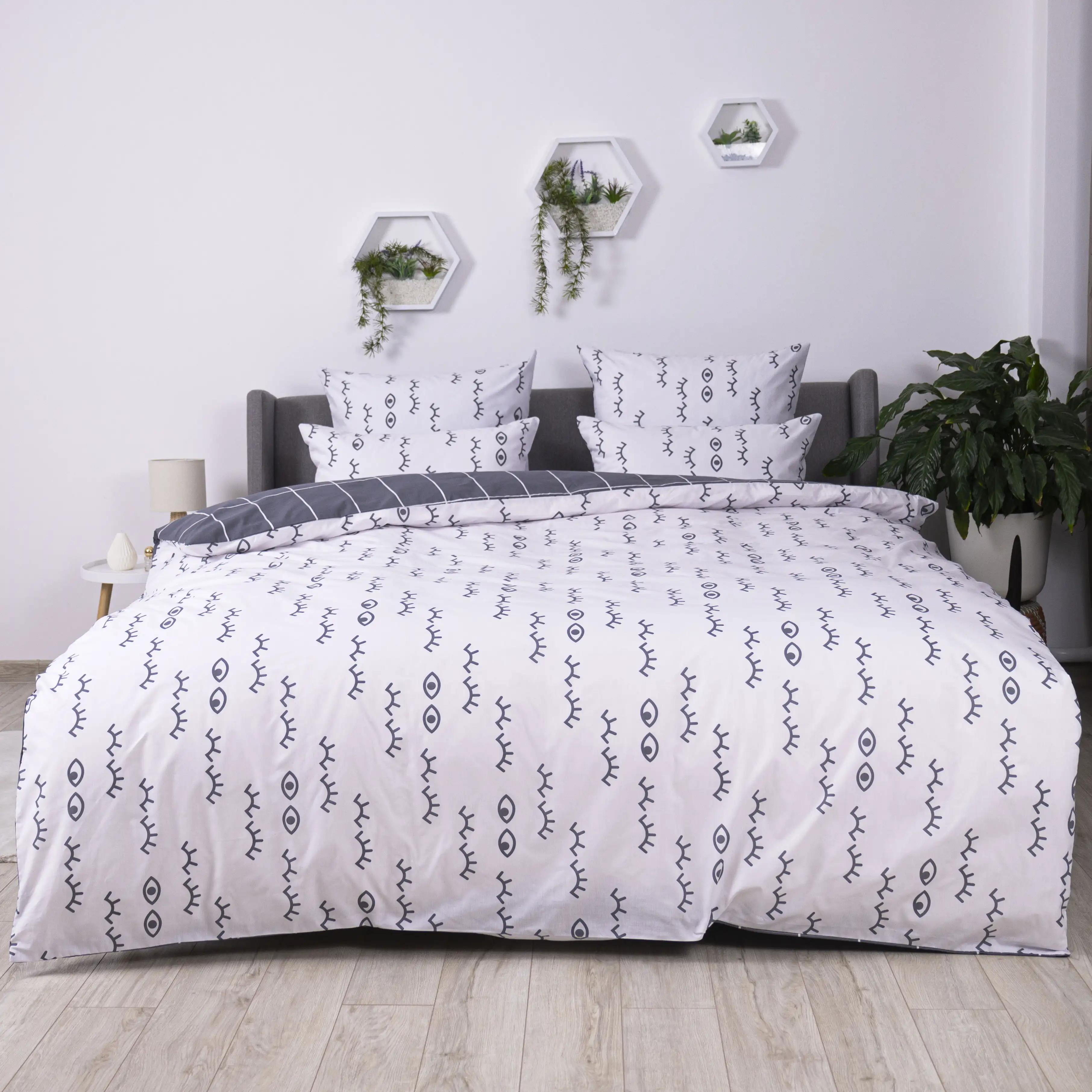 Bedding Set TEP "Soft dreams" White Look, 70x70, euro - Photo 2