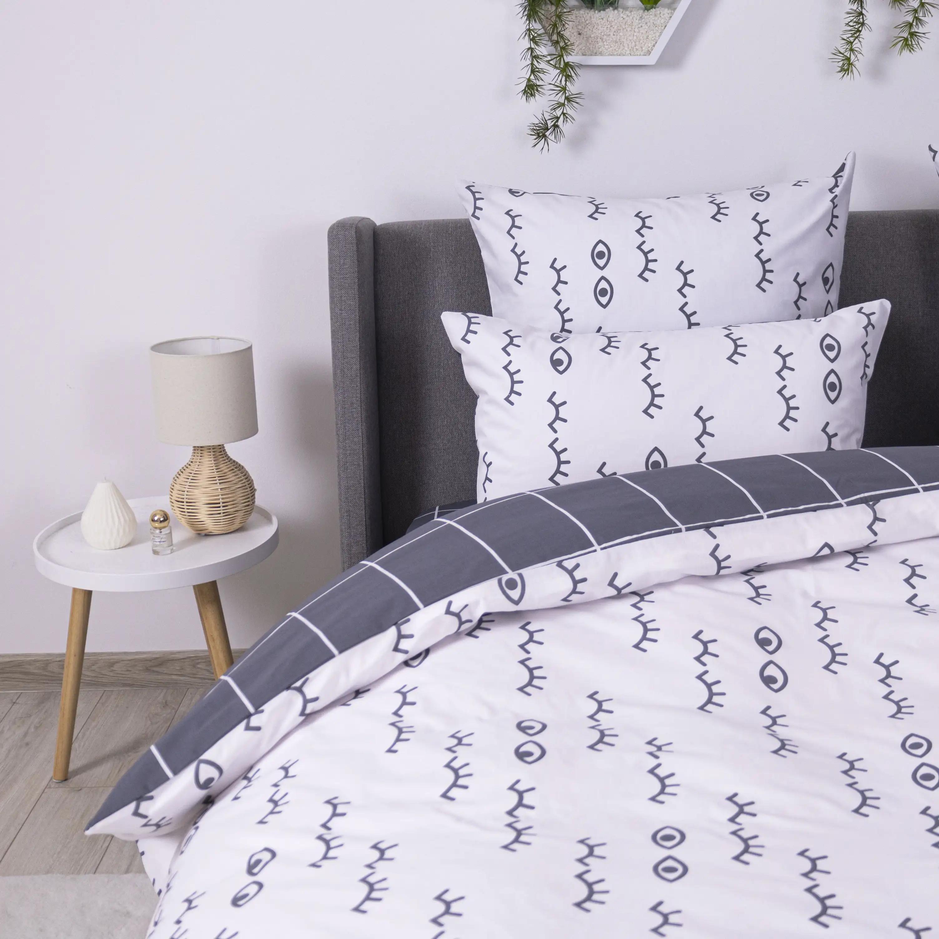 Bedding Set TEP "Soft dreams" White Look, 70x70, euro - Photo 5