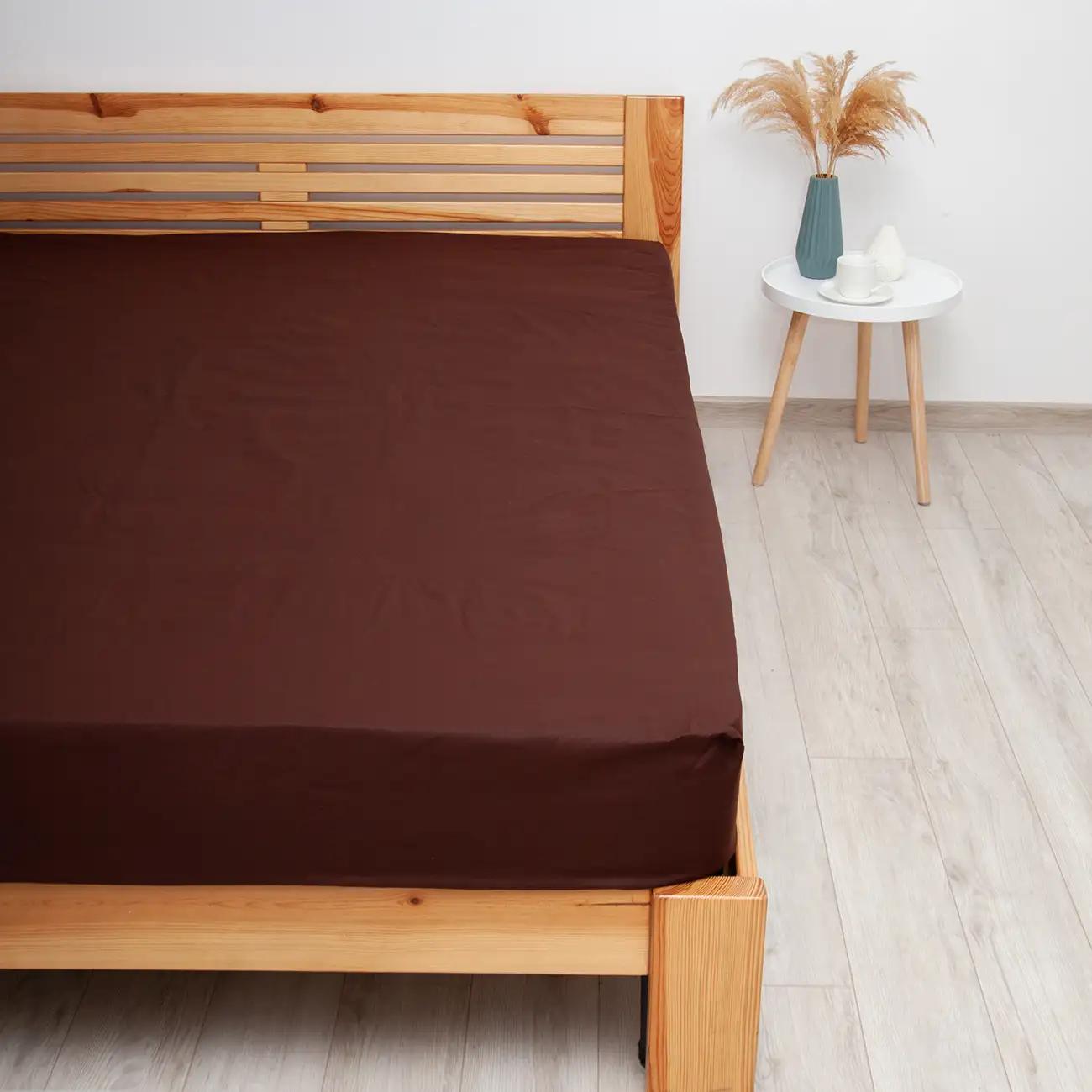 Простынь "НАТХНЕННЯ" Шоколад, 215x240 - Фото 3