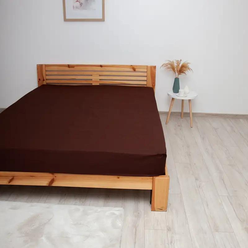 Простирадло "НАТХНЕННЯ" з резинкою Шоколад, 90x200 - Фото 3