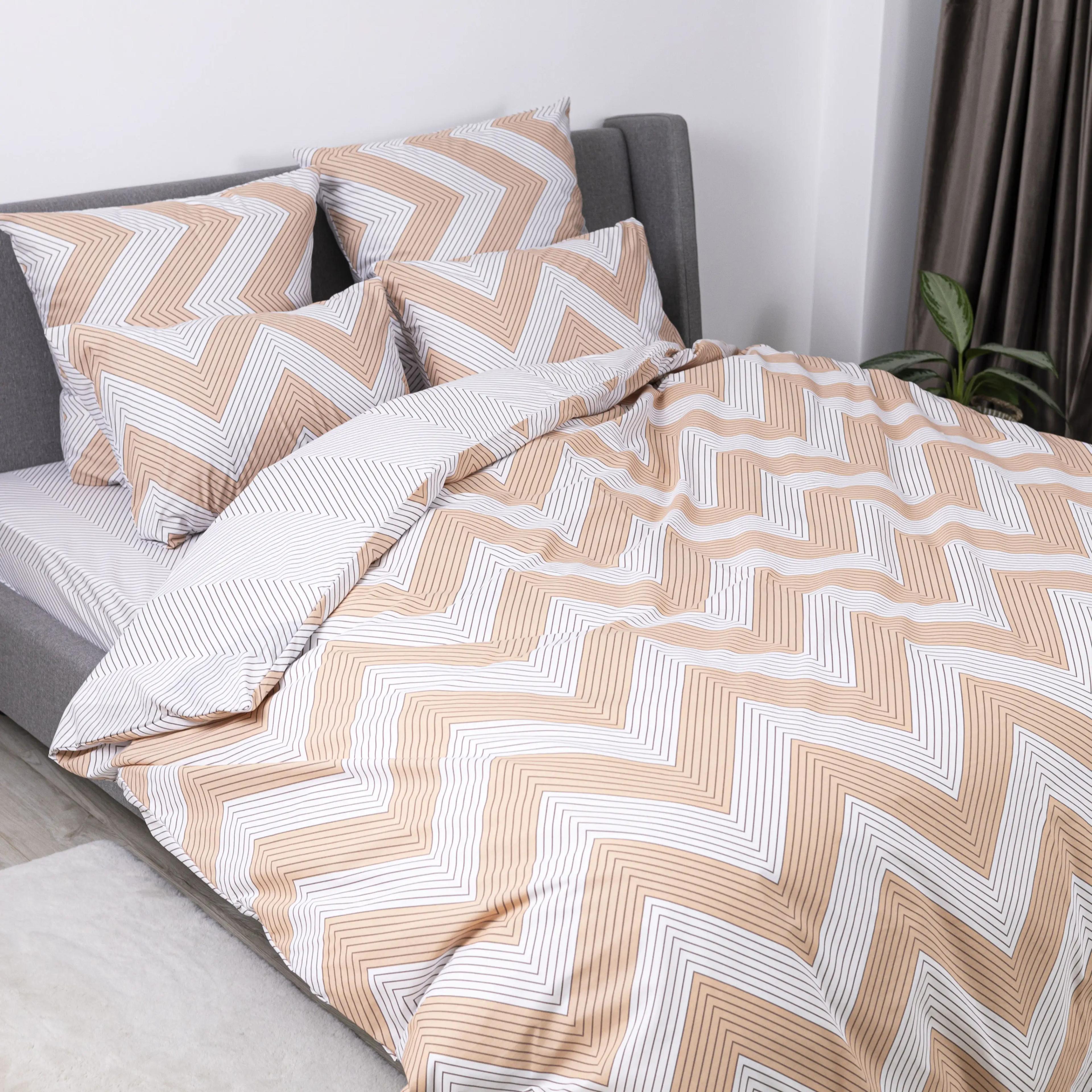 Bedding Set TEP "Happy Sleep" Beige Peak, 50x70, family - Photo 3