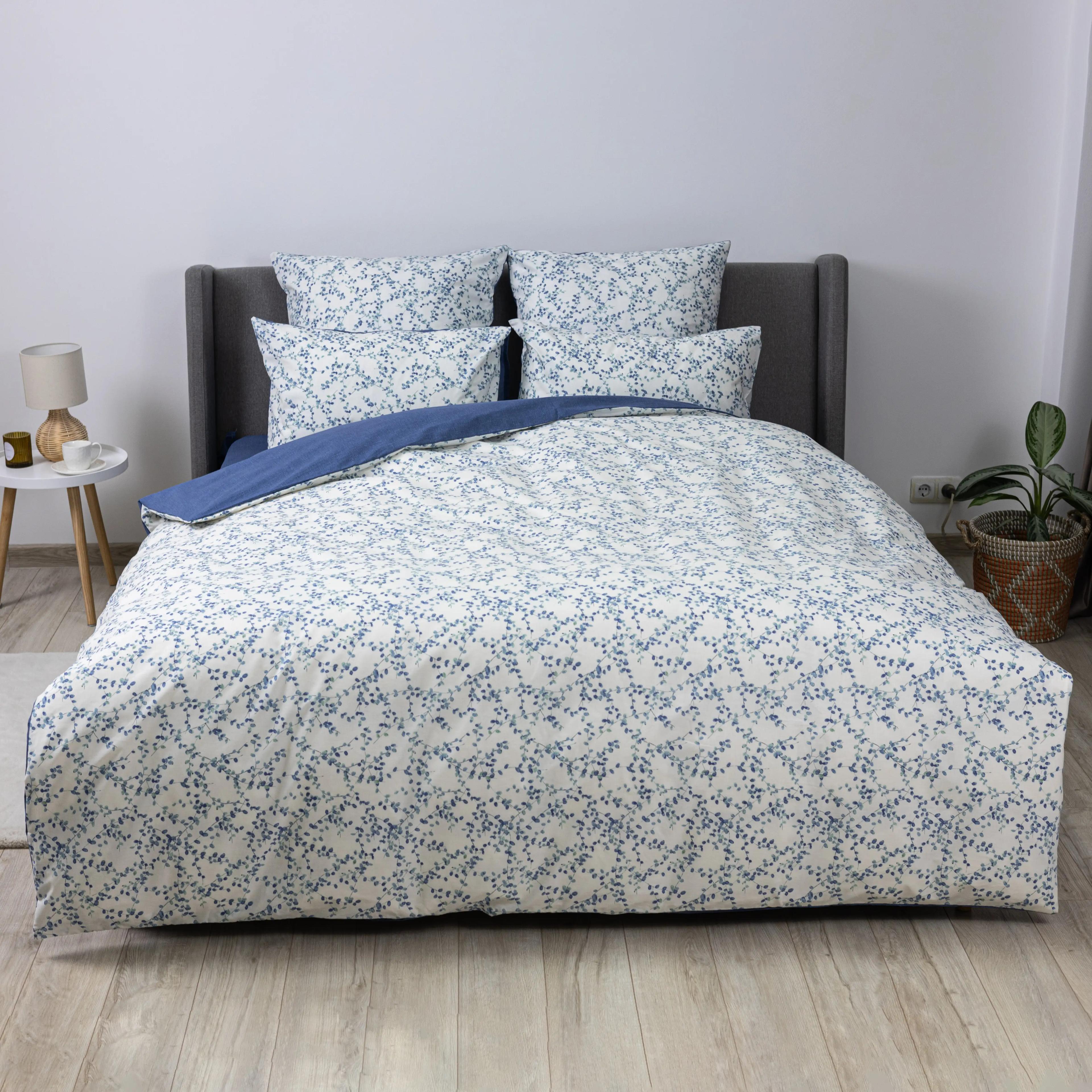 Постельное белье ТЕП "Happy Sleep" Blue Violet, 50x70, полуторное - Фото 2