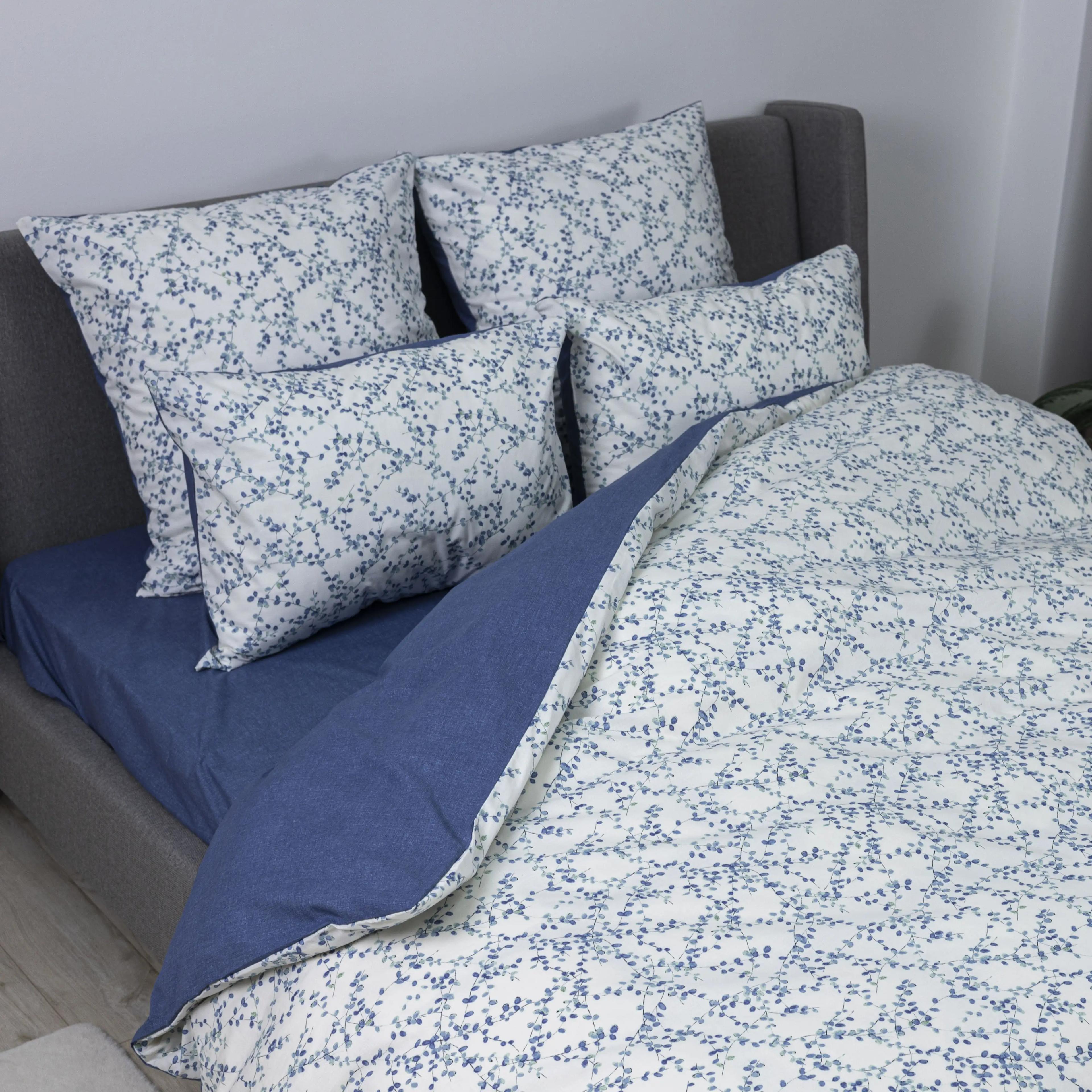 Постельное белье ТЕП "Happy Sleep" Blue Violet, 50x70, полуторное - Фото 3