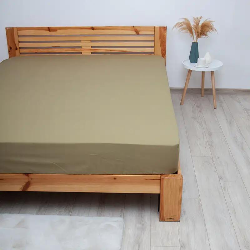 Простынь "НАТХНЕННЯ" Олива, 215x240 - Фото 3