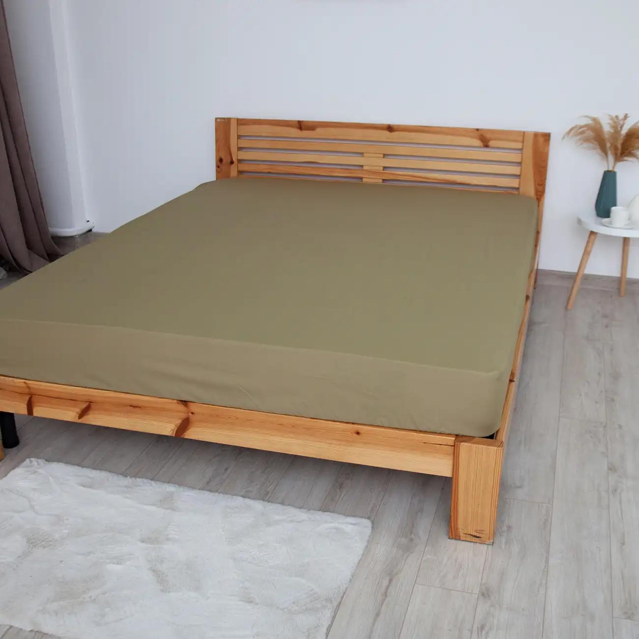 Простынь "НАТХНЕННЯ" Олива, 215x240 - Фото 2