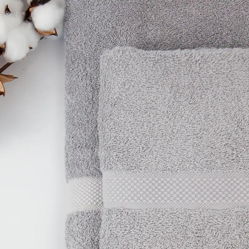 Полотенце "Honey" Silver, 70x140 - Фото 3