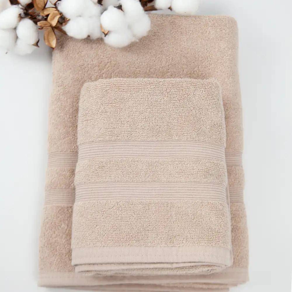 Полотенце "Tender Touch" Latte, 70x140 - Фото 2