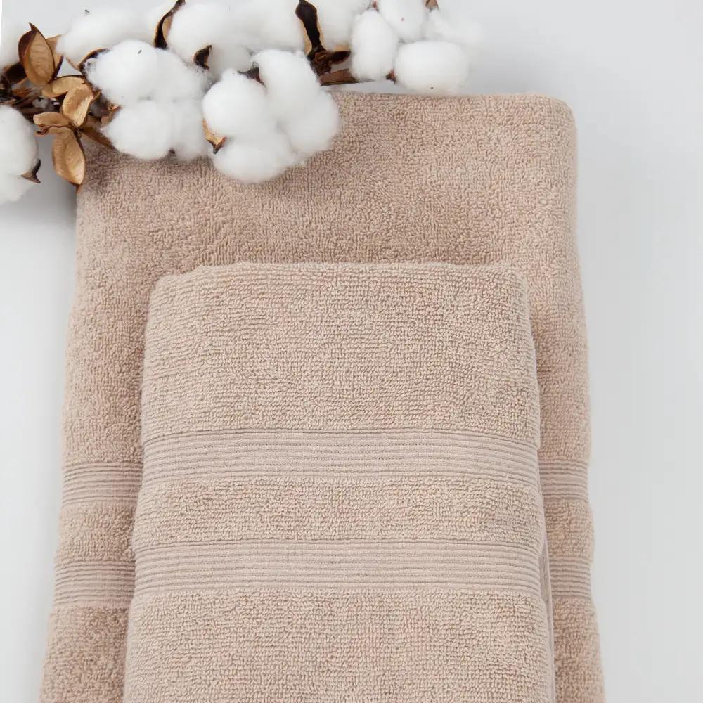 Полотенце "Tender Touch" Latte, 70x140 - Фото 4