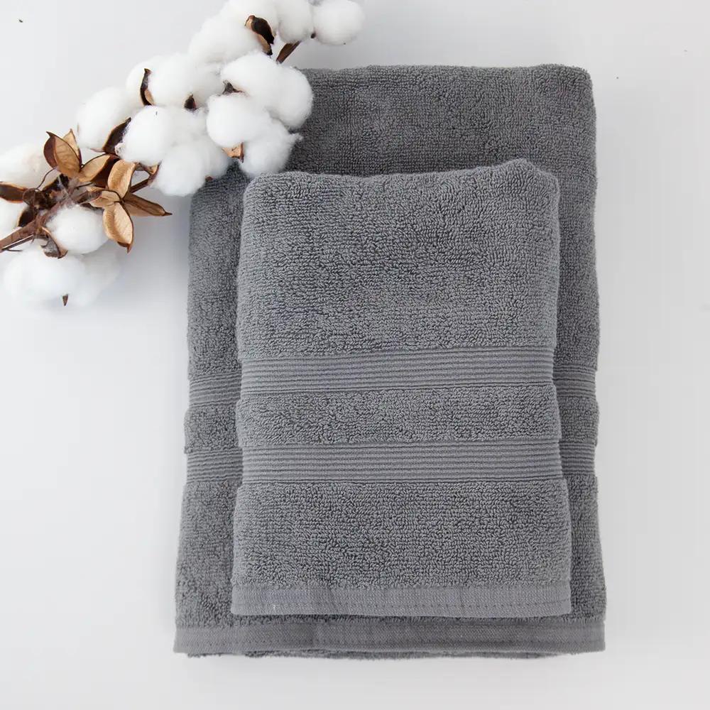 Towel "Tender Touch" Stone Gray, 70x140 - Photo 2