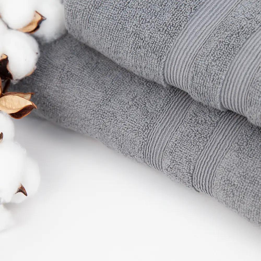 Towel "Tender Touch" Stone Gray, 70x140 - Photo 3