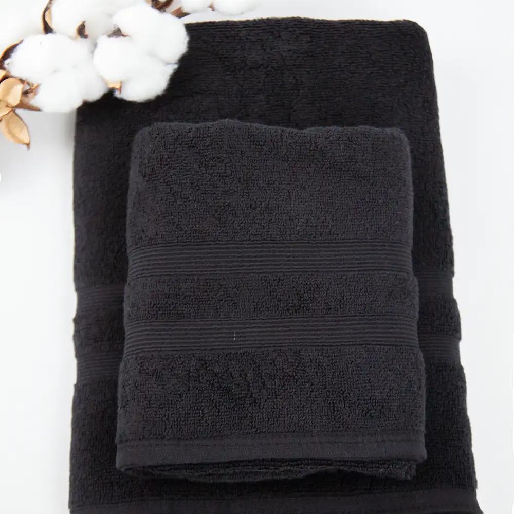 Towel "Tender Touch" Black, 50x90 - Photo 2