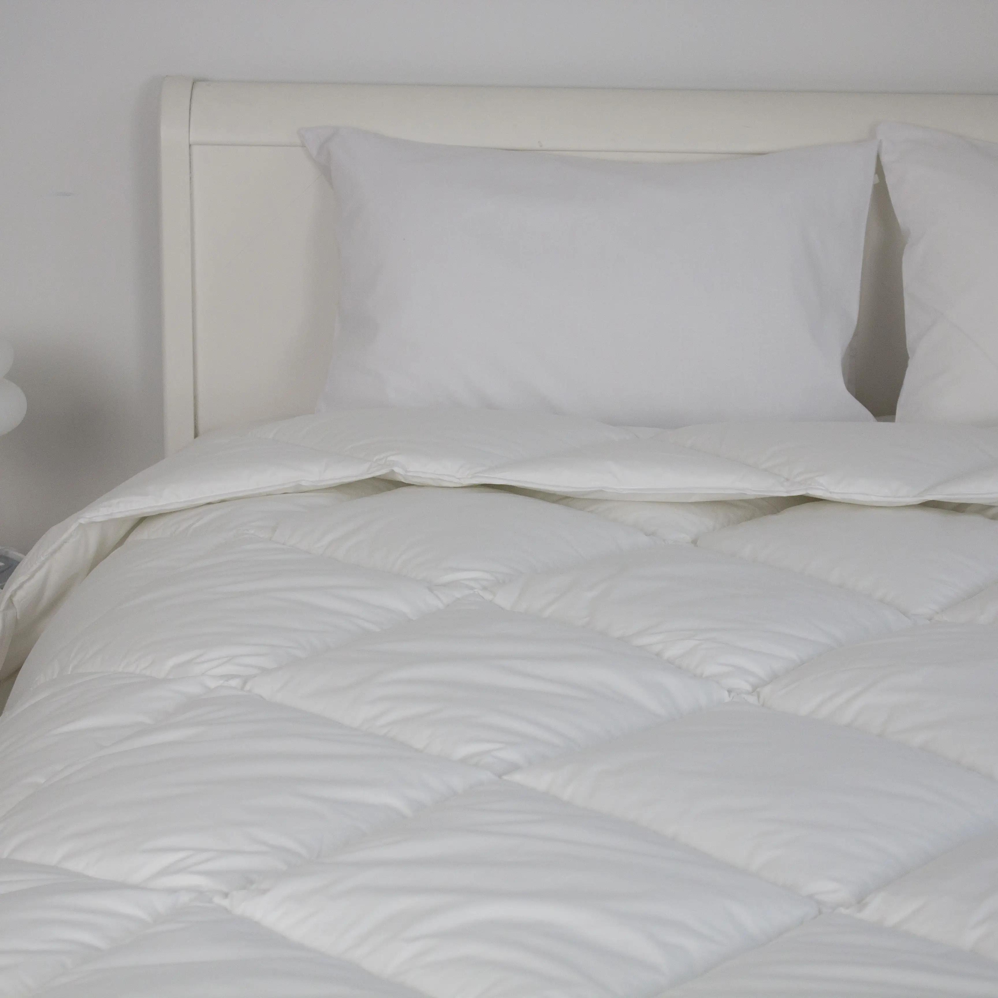 Одеяло ТЕП "ЛЕБЕДИНЫЙ ПУХ" тик 100% хлопок, 150x210 - Фото 4