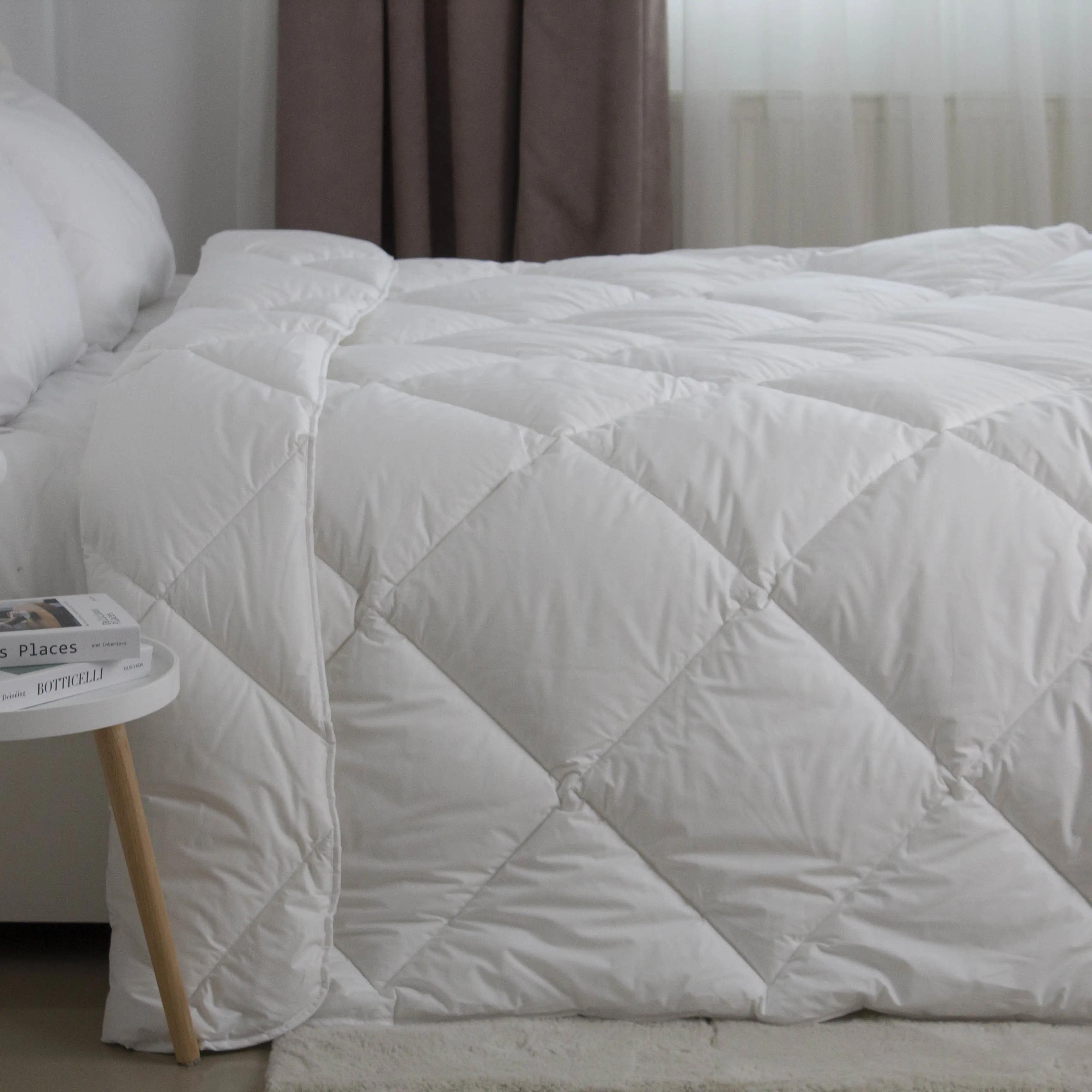 Одеяло ТЕП "ЛЕБЕДИНЫЙ ПУХ" тик 100% хлопок, 150x210 - Фото 5