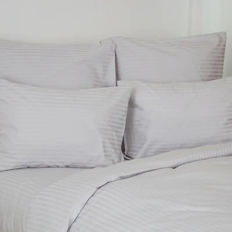 Постельное белье ТЕП "СТРАЙП САТИН" Lunar, евро - Фото 3