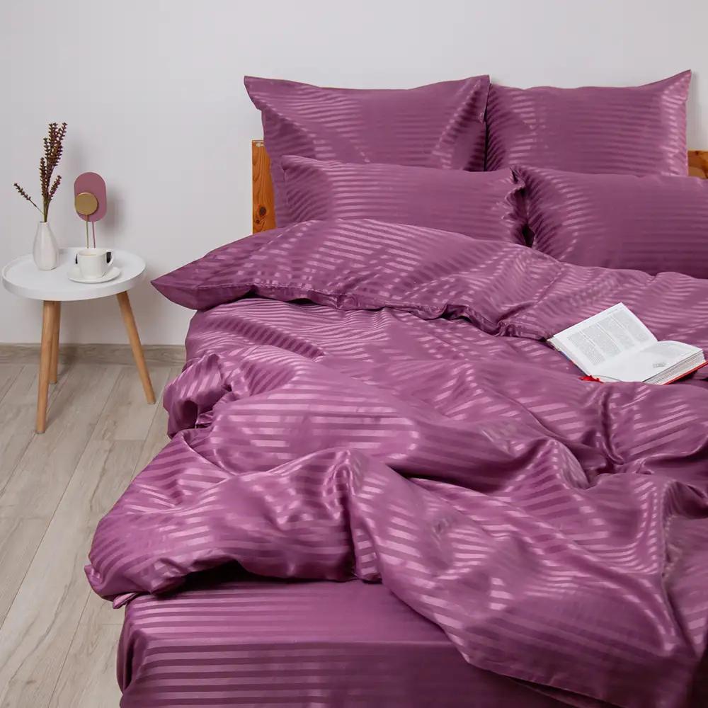 Постельное белье ТЕП "СТРАЙП САТИН" Sorbet, евро - Фото 3