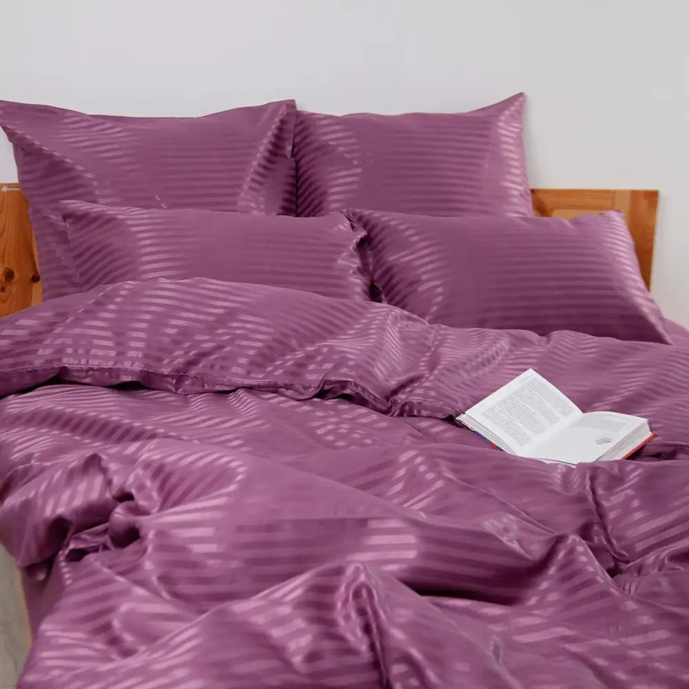 Постельное белье ТЕП "СТРАЙП САТИН" Sorbet, евро - Фото 5