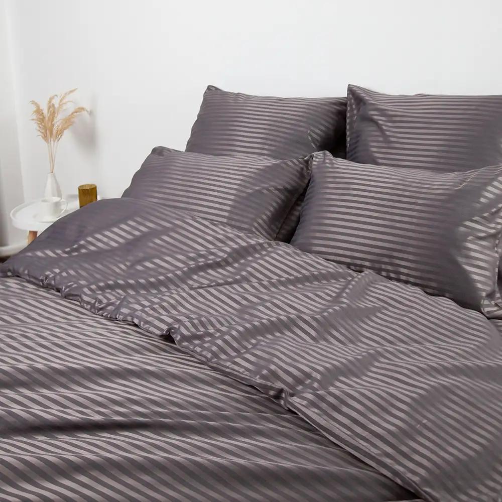 Постельное белье ТЕП "СТРАЙП САТИН" Graphite