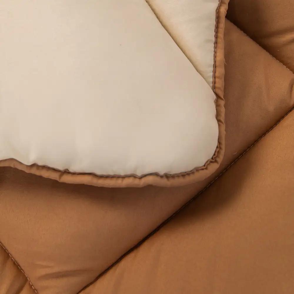 Quilt FRIENDLY "ALASKA" Beige combined, 200x220 - Photo 4