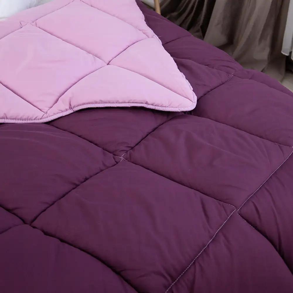 Quilt FRIENDLY "ALASKA" Burgundy combined, 200x220 - Photo 4