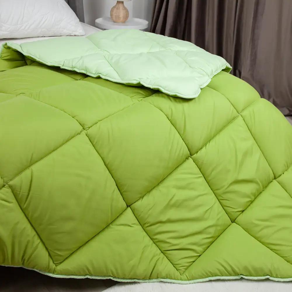 Ковдра FRIENDLY "ALASKA" Оливкова комбінована, 180x205 - Фото 4