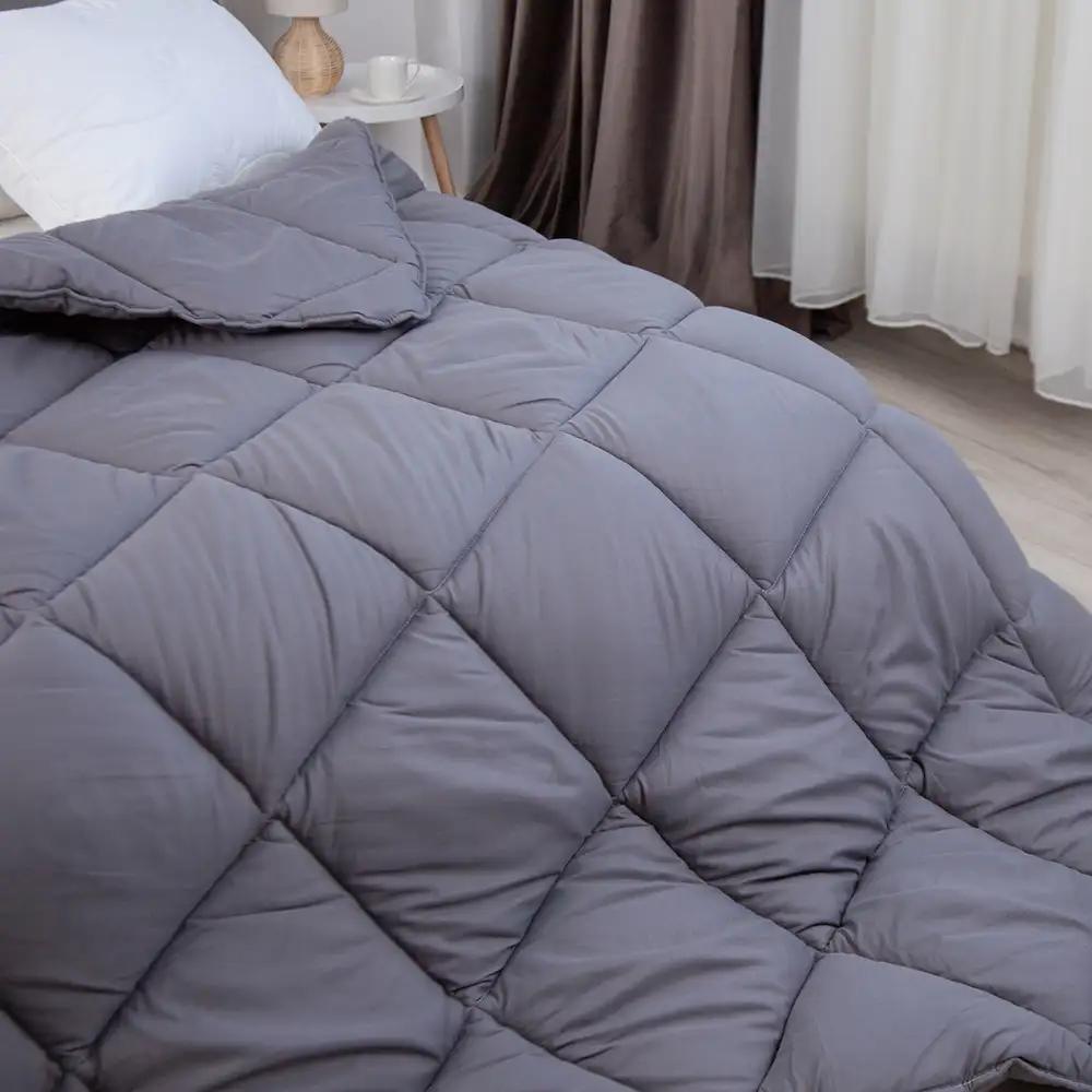 Одеяло FRIENDLY "ALASKA" Серое, 200x220 - Фото 4