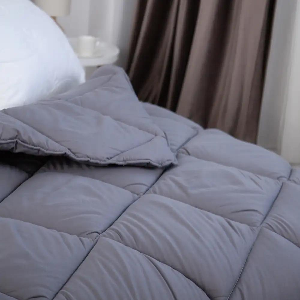 Одеяло FRIENDLY "ALASKA" Серое, 200x220 - Фото 5