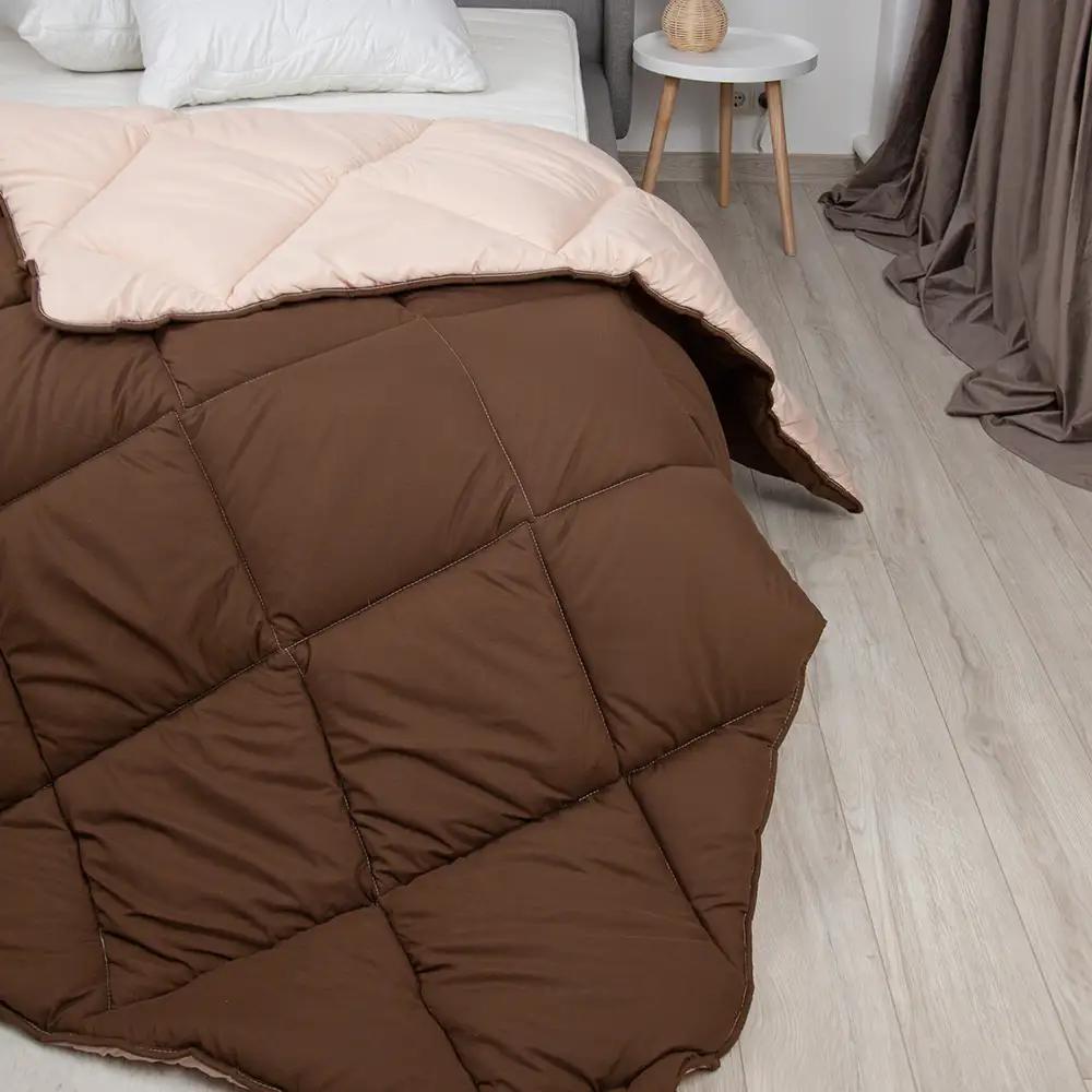 Blanket FRIENDLY "ALASKA" blanket Brown combination, 200x220 - Photo 2