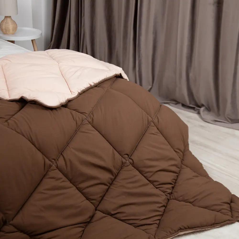 Blanket FRIENDLY "ALASKA" blanket Brown combination, 200x220 - Photo 3