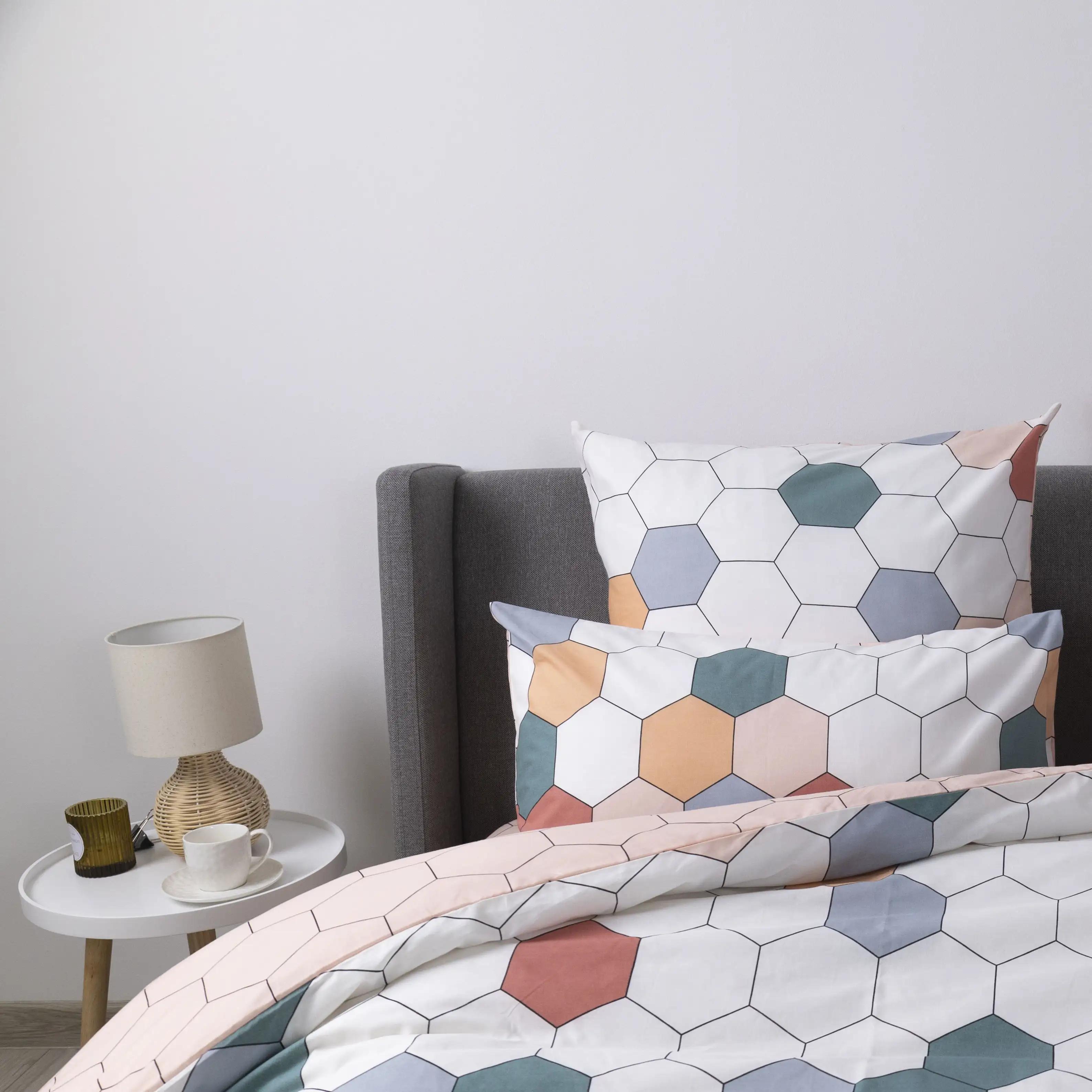 Постельное белье ТЕП "Happy Sleep" Красочные соты, 50x70, полуторное - Фото 5